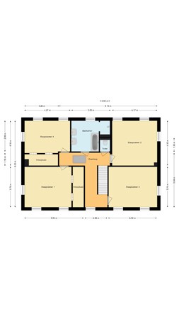 Floorplan - Molenstraat 32, 5087 BN Diessen